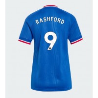 Manchester United Marcus Rashford #9 Vieraspaita Naiset 2026-27 Lyhythihainen